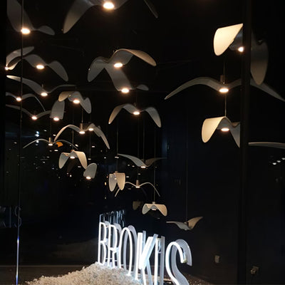 Ivoren Pendant Lamp Bird Wings for Living Room