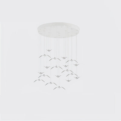 Ivoren Pendant Lamp Bird Wings for Living Room
