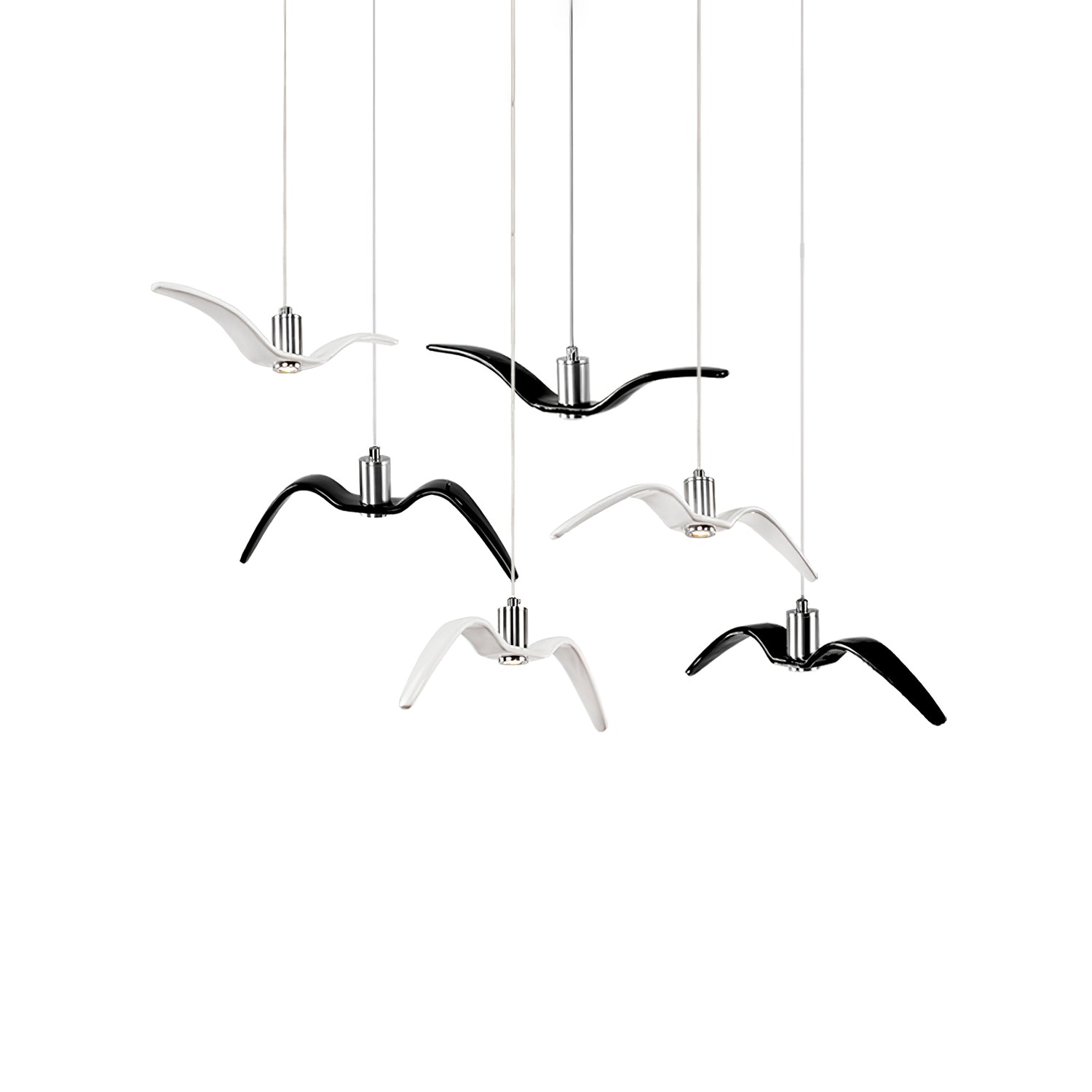 Ivoren Pendant Lamp Bird Wings for Living Room