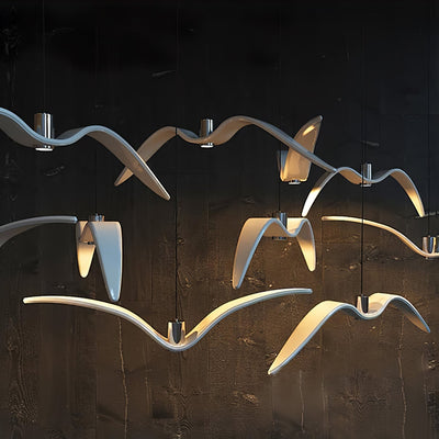 Ivoren Pendant Lamp Bird Wings for Living Room