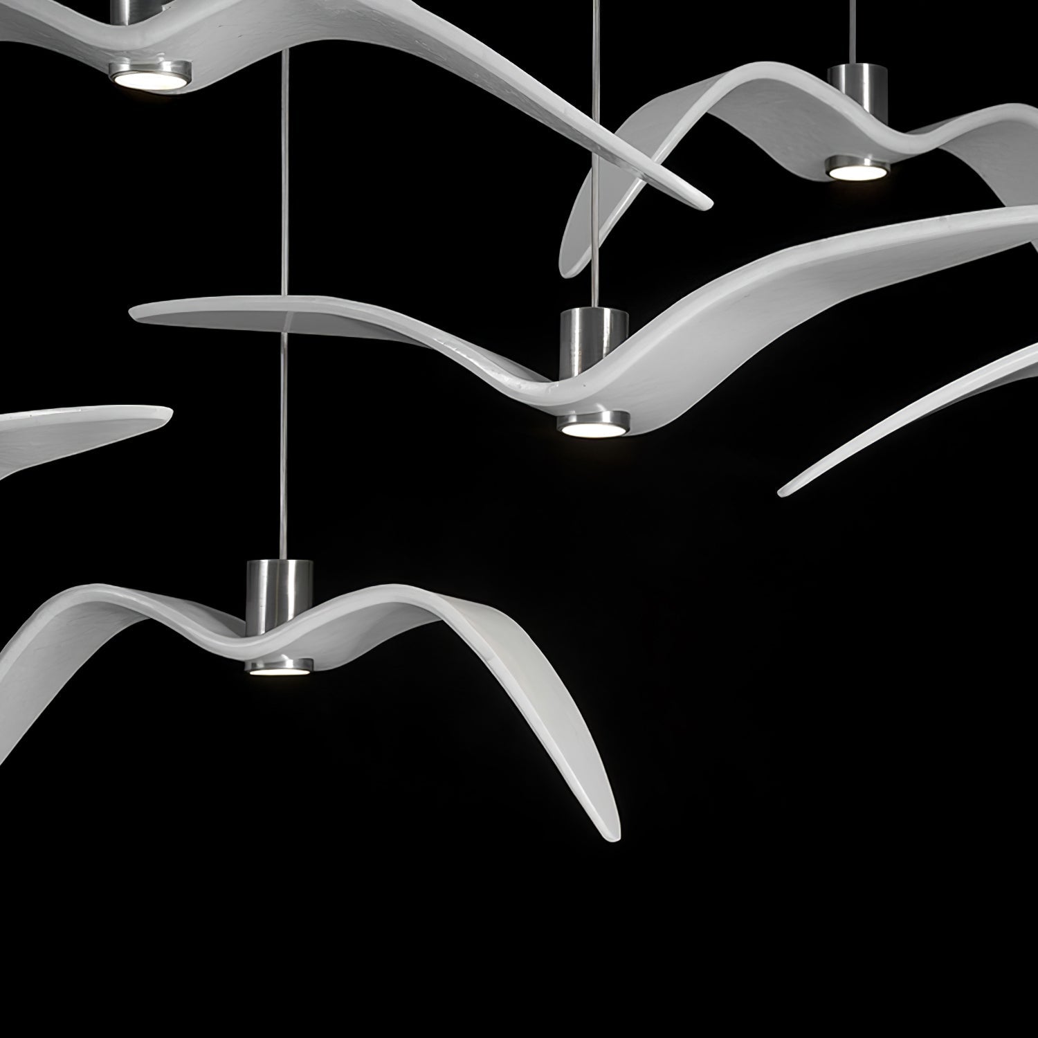 Ivoren Pendant Lamp Bird Wings for Living Room