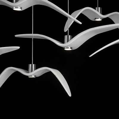 Ivoren Pendant Lamp Bird Wings for Living Room