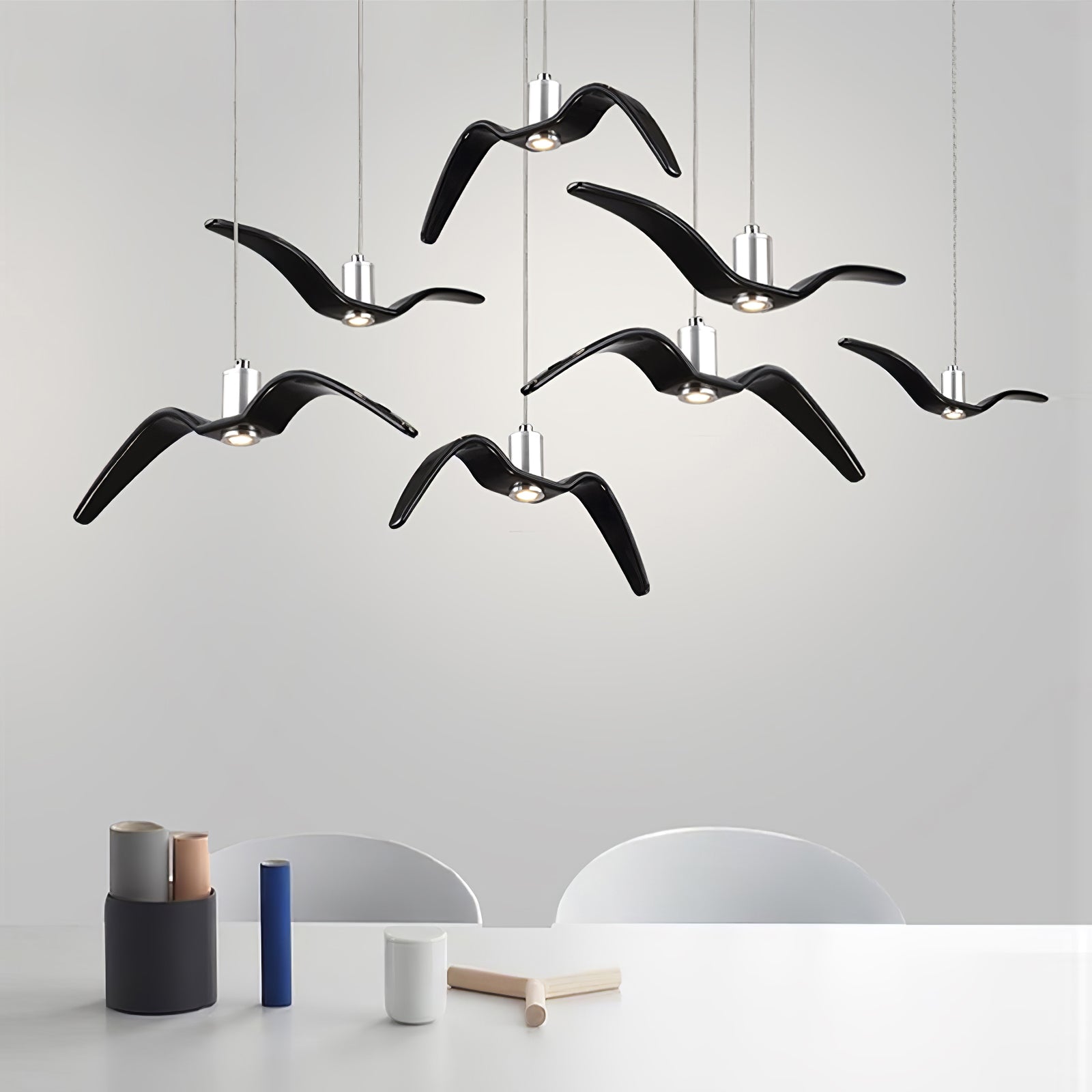 Ivoren Pendant Lamp Bird Wings for Living Room