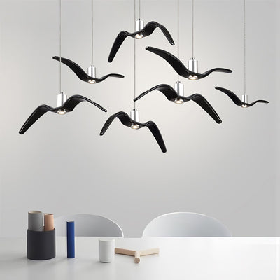 Ivoren Pendant Lamp Bird Wings for Living Room