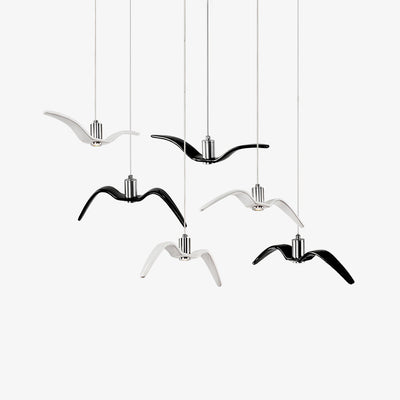 Ivoren Pendant Lamp Bird Wings for Living Room