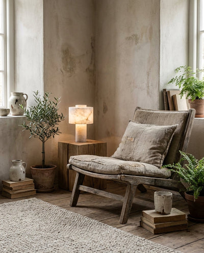 Navencrest Alabaster Table Lamp