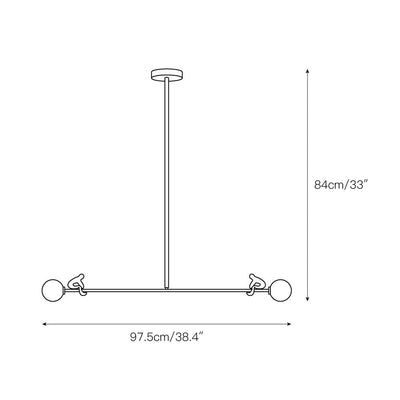 Lioroeria Glass Pendant Lamp