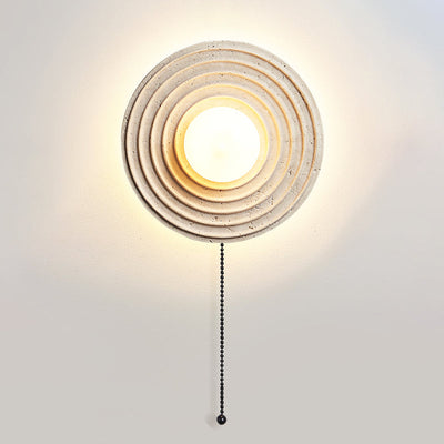 Sereriella Travertine Wall Lamp