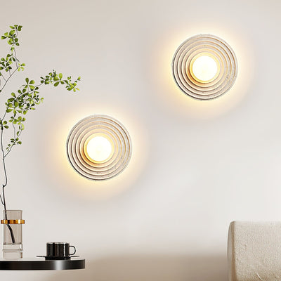 Sereriella Travertine Wall Lamp