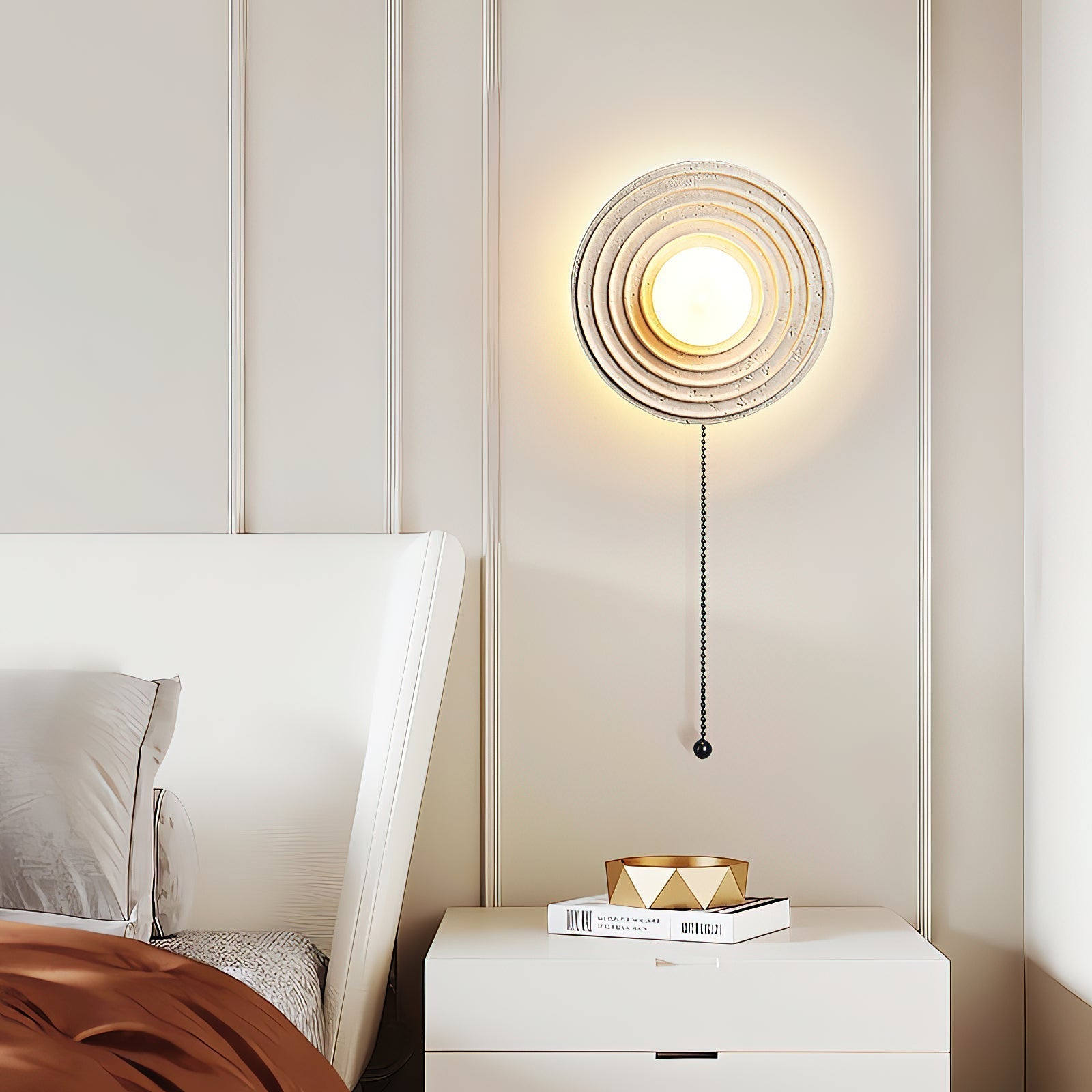 Sereriella Travertine Wall Lamp