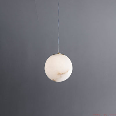 Norik Minimalist Alabaster Pendant Light