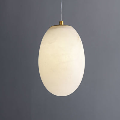 Norik Minimalist Alabaster Pendant Light