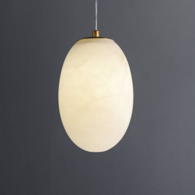 Norik Minimalist Alabaster Pendant Light