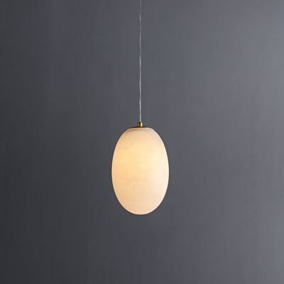 Norik Minimalist Alabaster Pendant Light