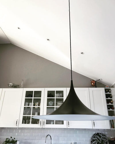 Valerira Steel Sculptural Pendant Light