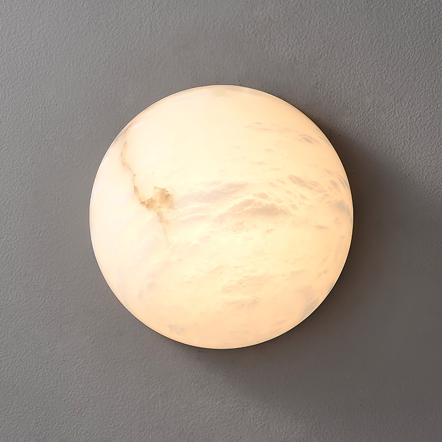 Elthen Minimalist Alabaster Ceiling Light