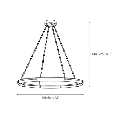 Nivalira Alabaster Chandelier