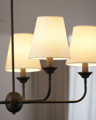 Zesorel Vintage Industrial Fabric Chandelier