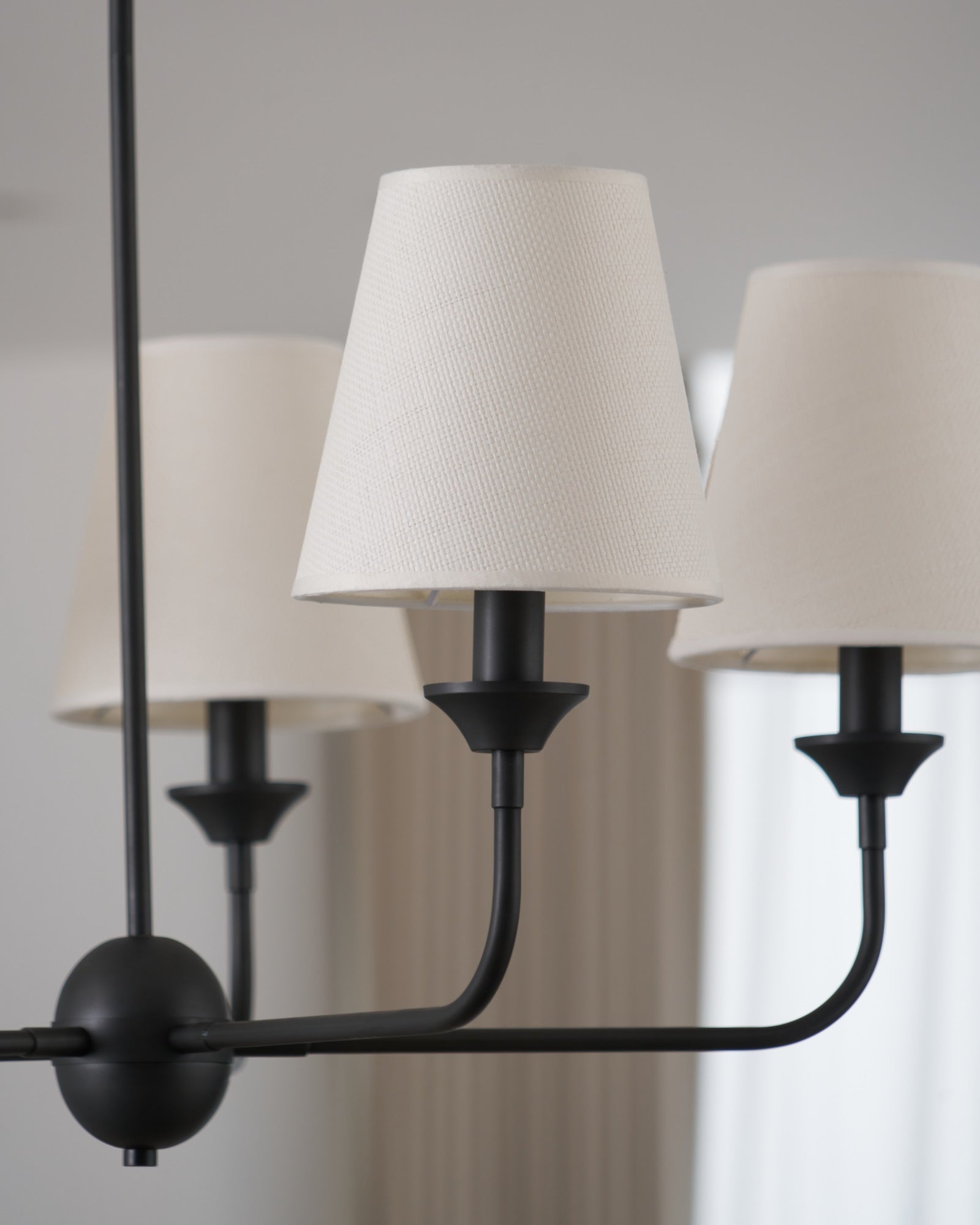 Zesorel Vintage Industrial Fabric Chandelier