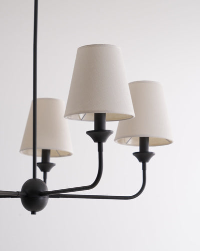 Zesorel Vintage Industrial Fabric Chandelier