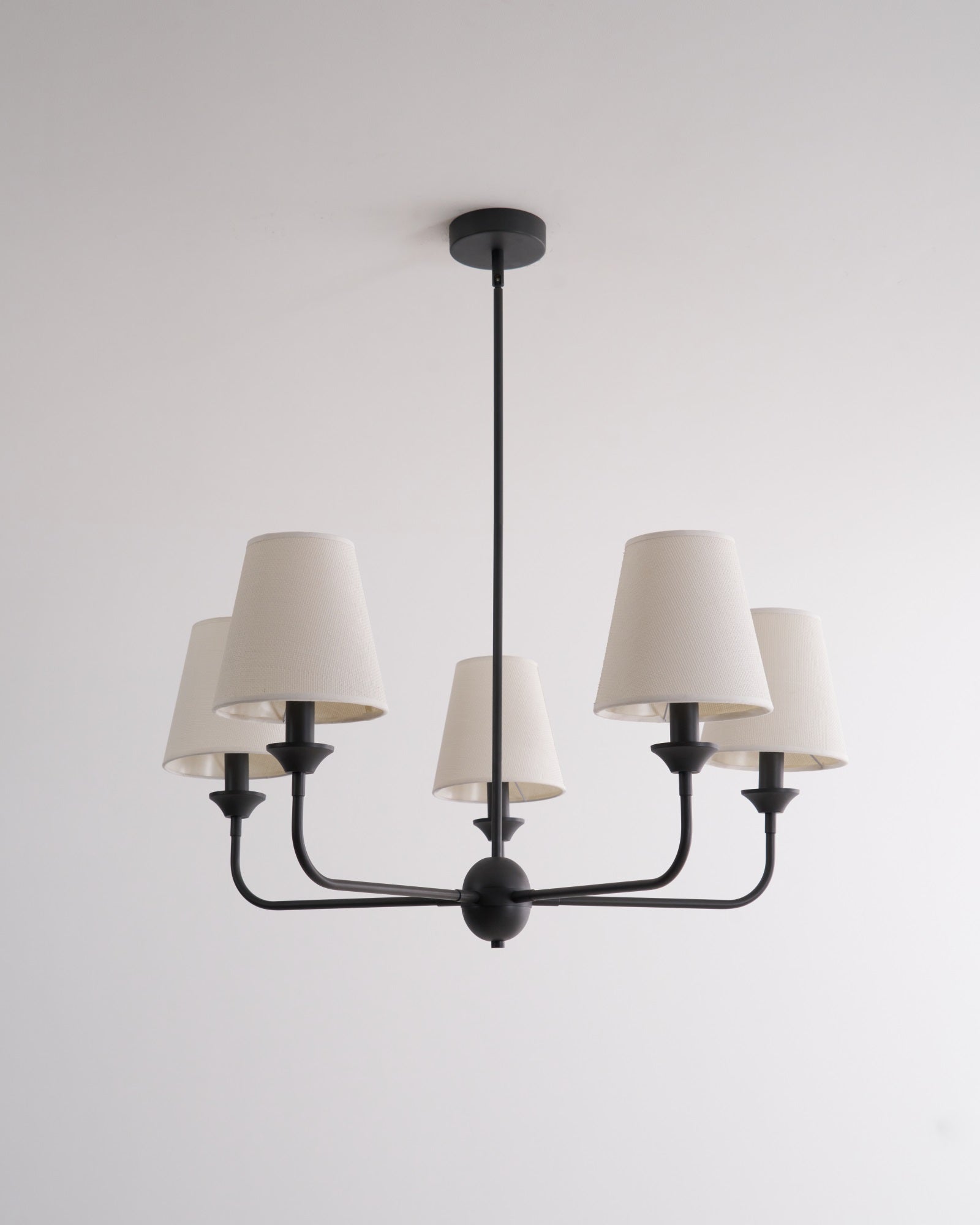 Zesorel Vintage Industrial Fabric Chandelier