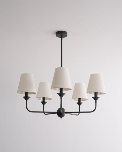 Zesorel Vintage Industrial Fabric Chandelier