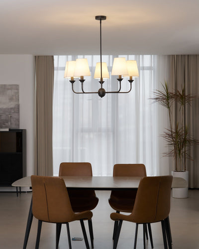 Zesorel Vintage Industrial Fabric Chandelier