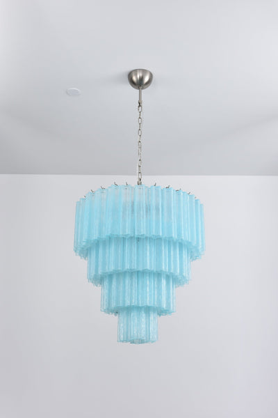 Velanora Chandelier Cascade Layered Glass Elegant Vintage