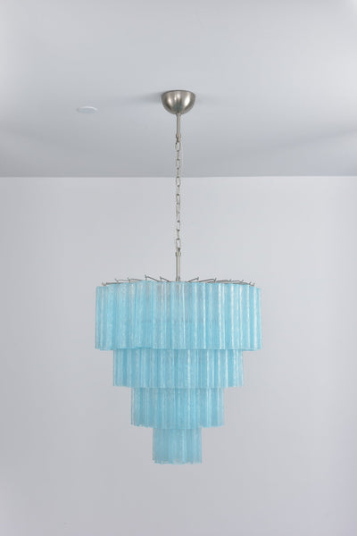 Velanora Chandelier Cascade Layered Glass Elegant Vintage