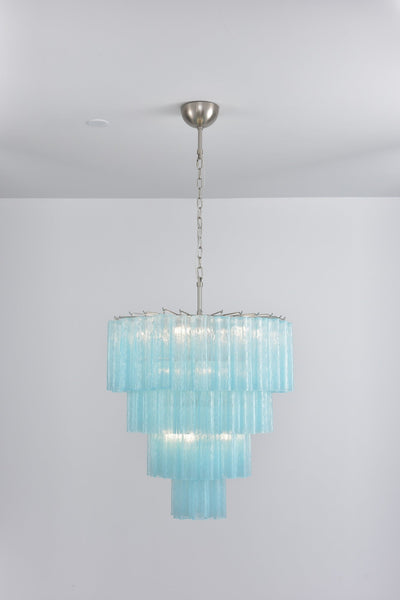 Velanora Chandelier Cascade Layered Glass Elegant Vintage