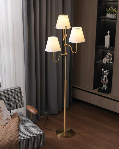 Vevenq Floor Lamp Cloth Shade