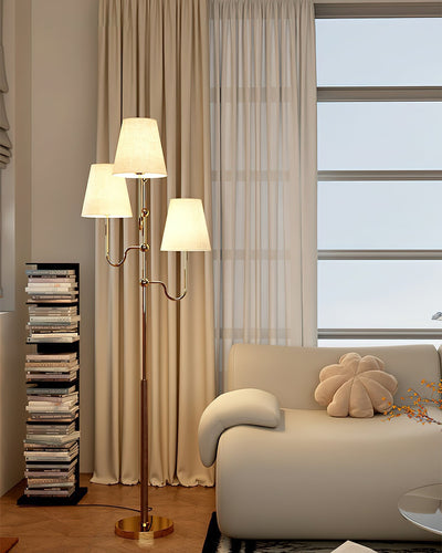 Vevenq Floor Lamp Cloth Shade