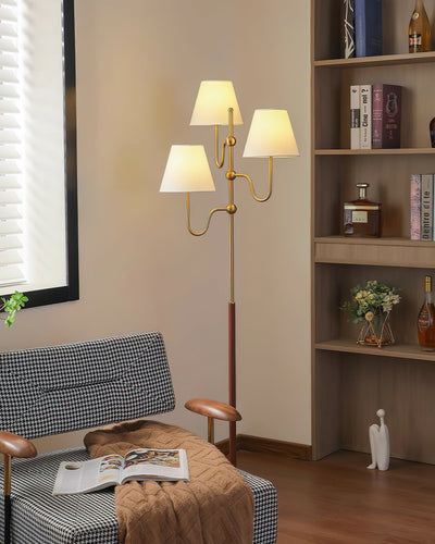 Vevenq Floor Lamp Cloth Shade