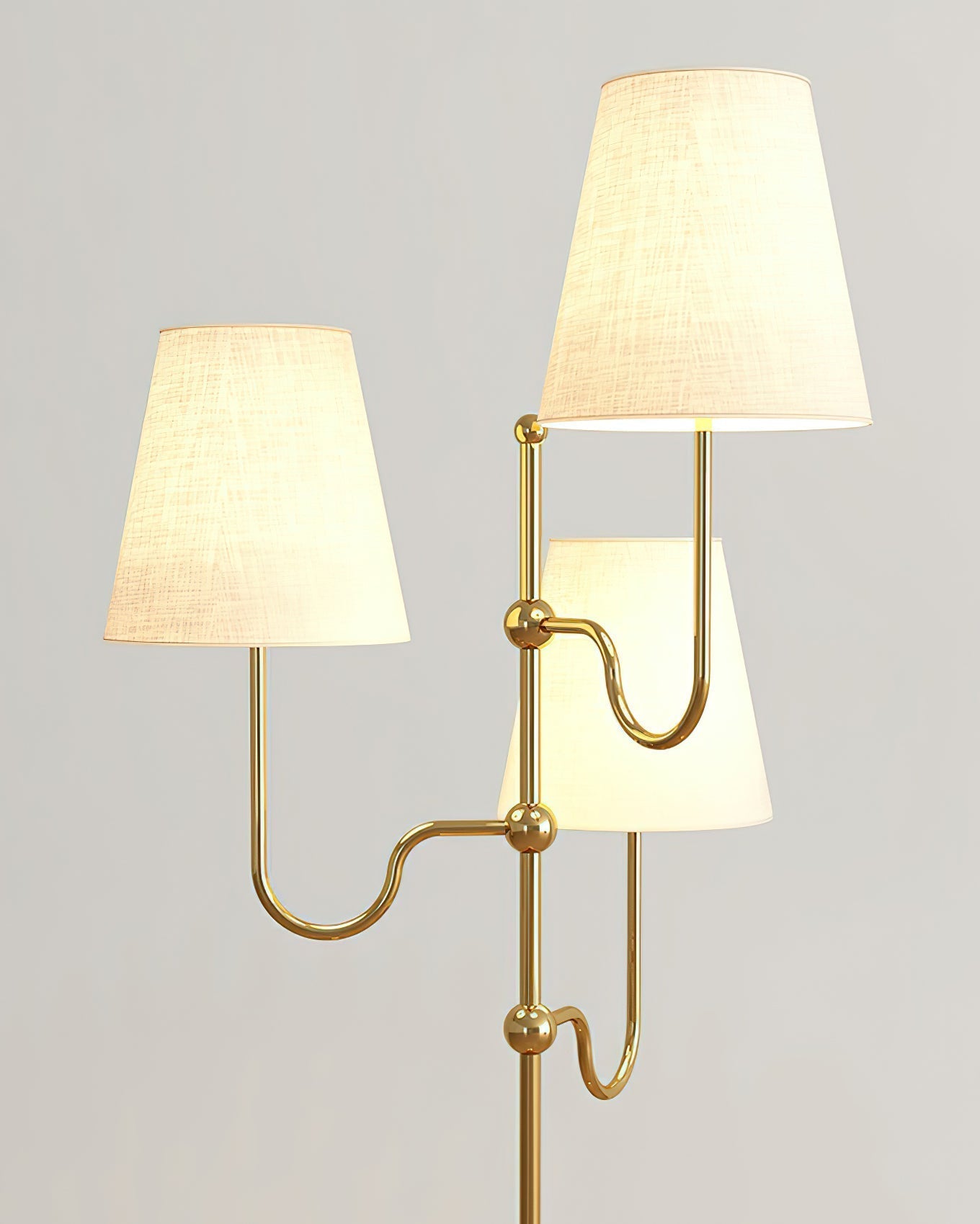 Vevenq Floor Lamp Cloth Shade