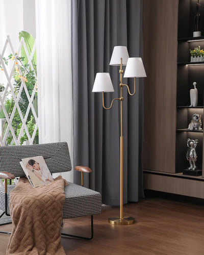 Vevenq Floor Lamp Cloth Shade