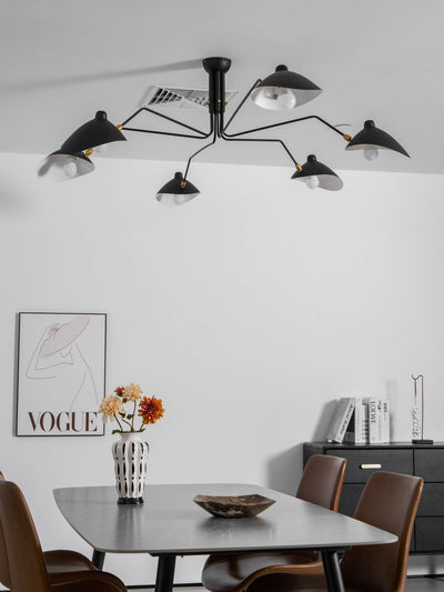 Lustra Minimalist Metal Ceiling Light Three Arm