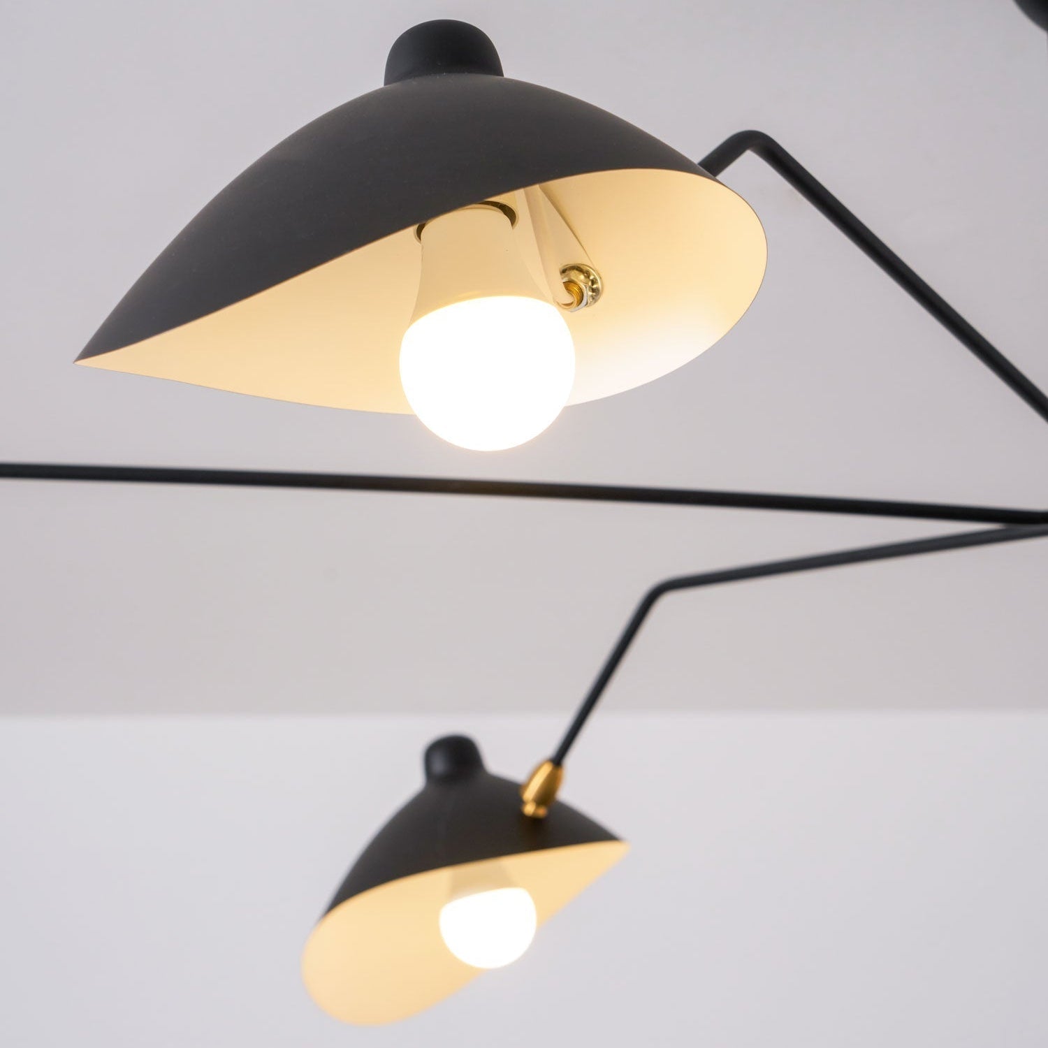 Lustra Minimalist Metal Ceiling Light Three Arm