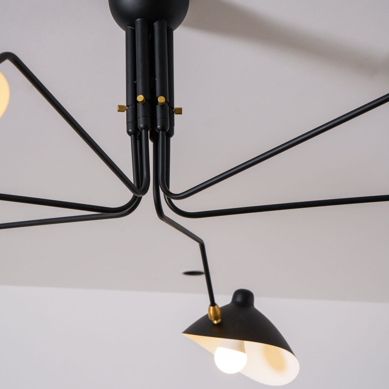 Lustra Minimalist Metal Ceiling Light Three Arm