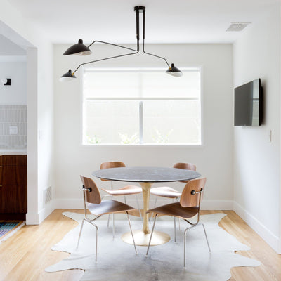 Lustra Minimalist Metal Ceiling Light Three Arm