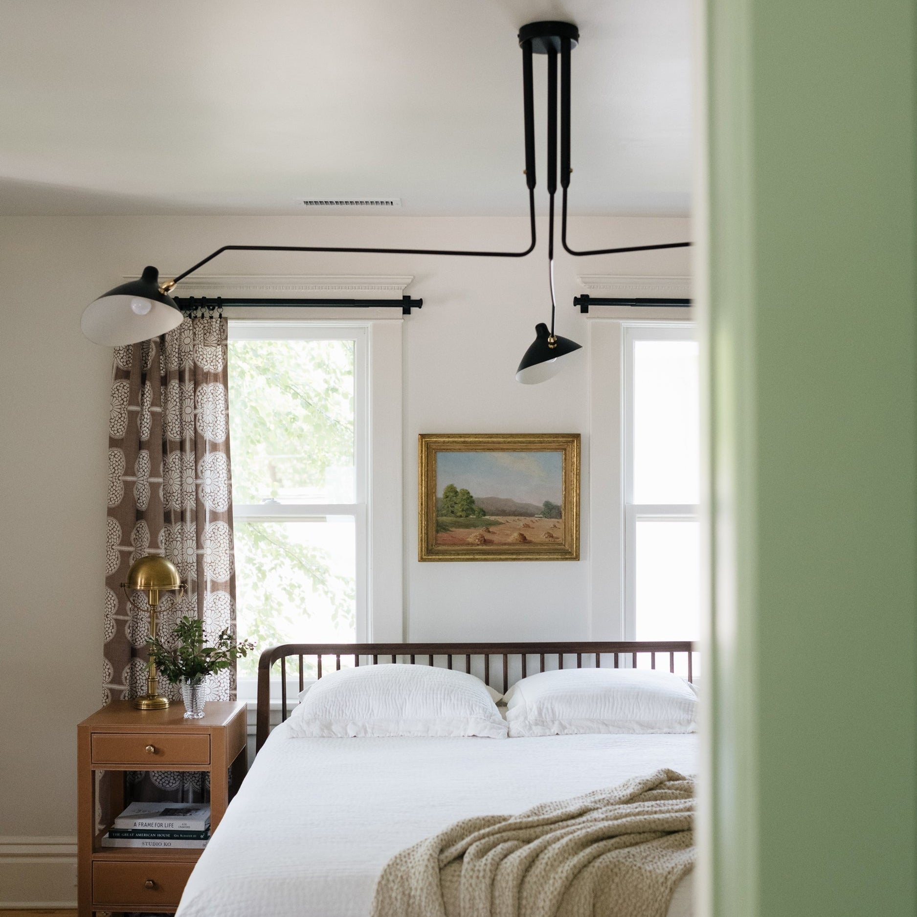 Lustra Minimalist Metal Ceiling Light Three Arm