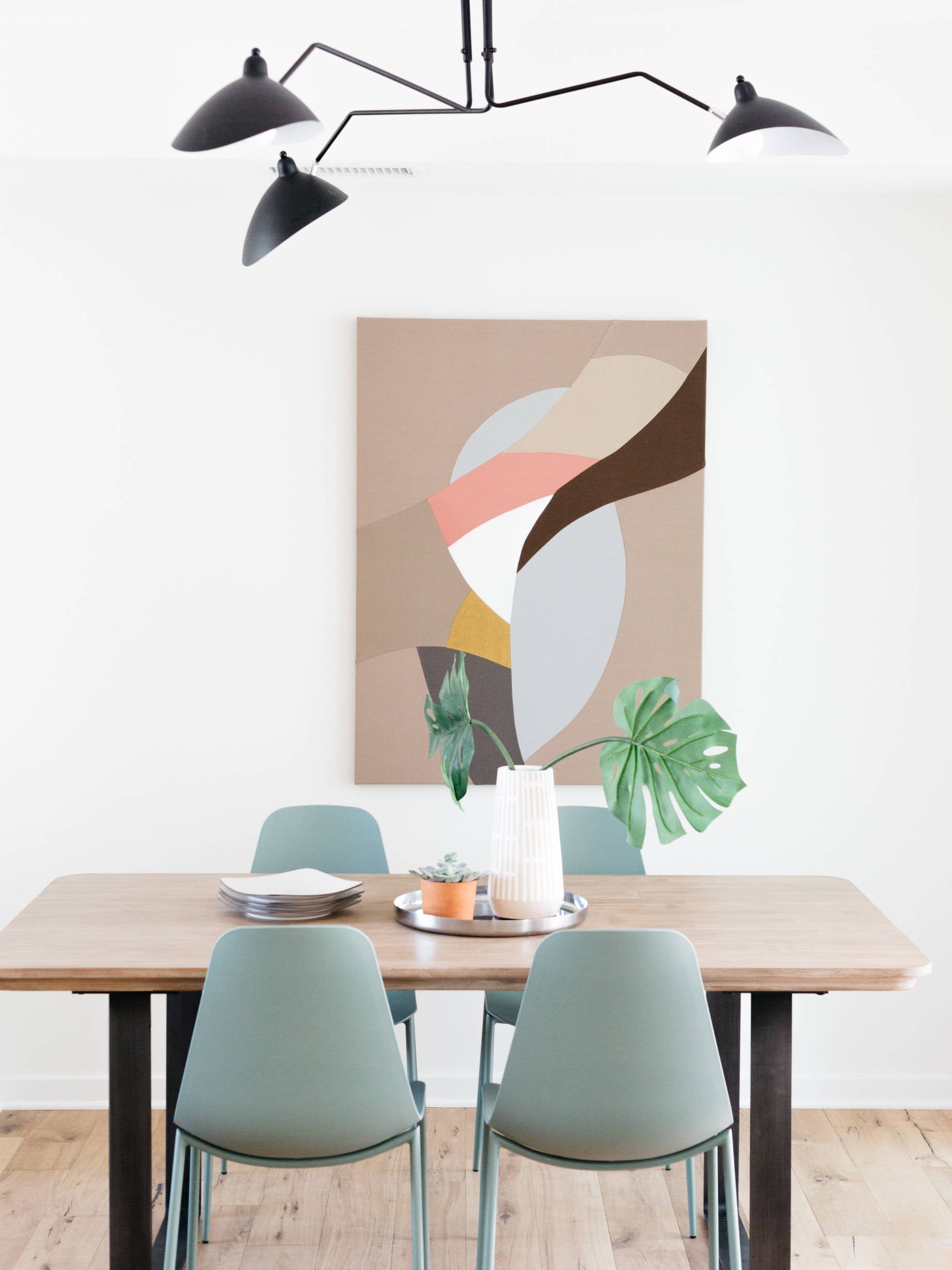 Lustra Minimalist Metal Ceiling Light Three Arm