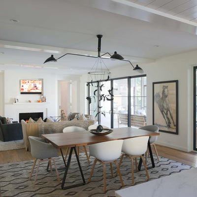Lustra Minimalist Metal Ceiling Light Three Arm
