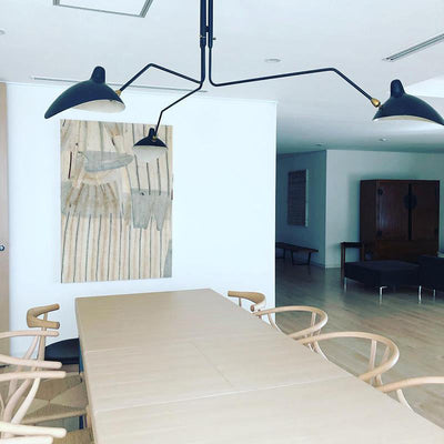 Lustra Minimalist Metal Ceiling Light Three Arm