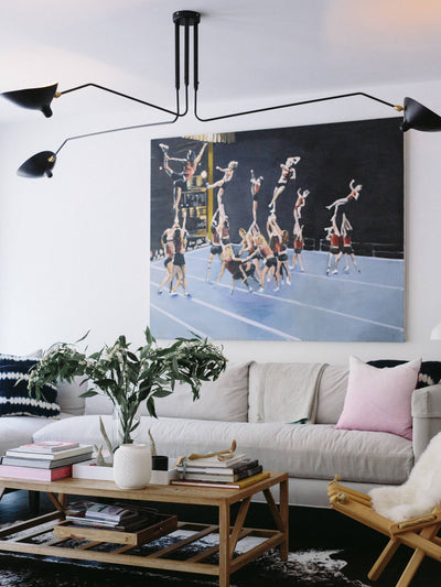 Lustra Minimalist Metal Ceiling Light Three Arm