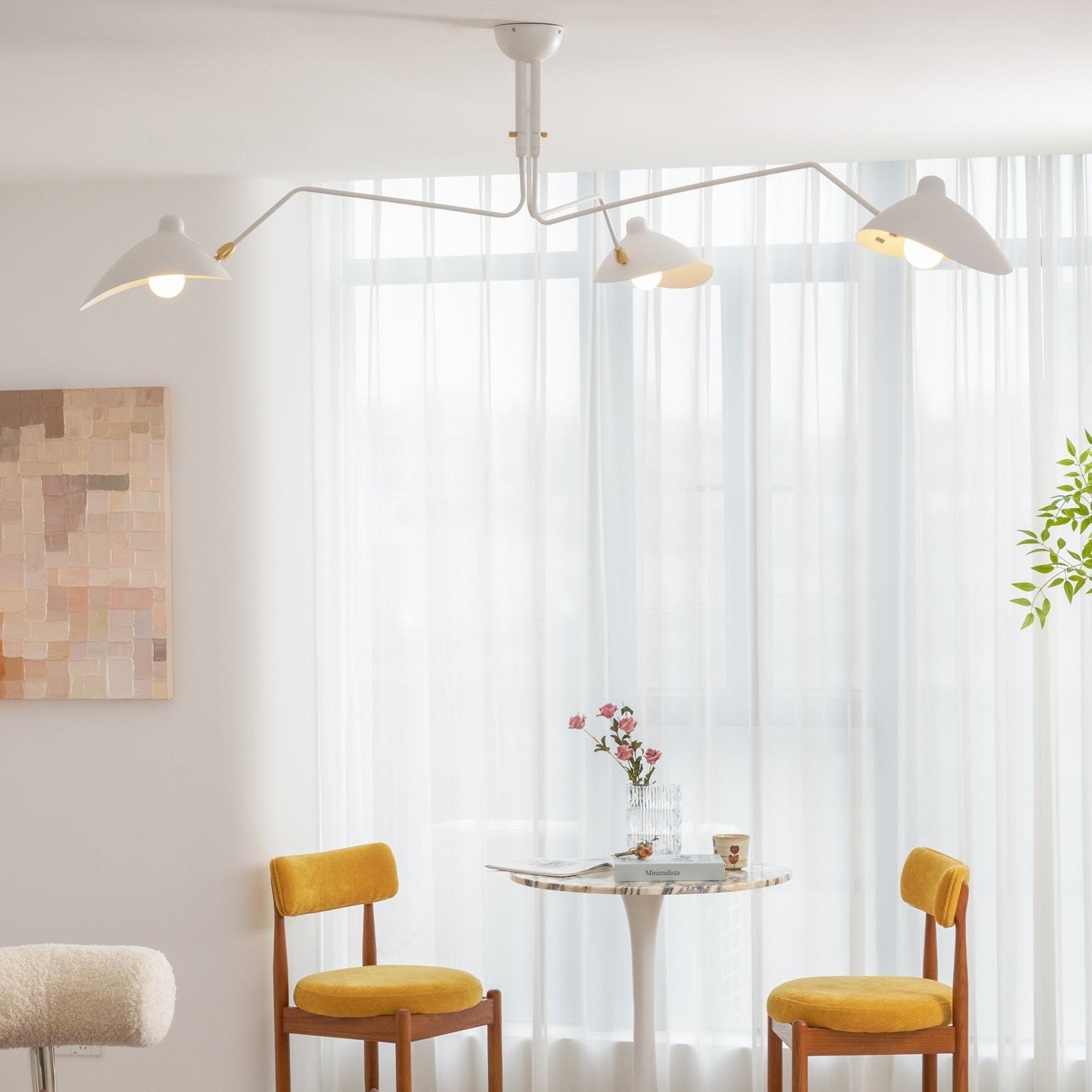 Lustra Minimalist Metal Ceiling Light Three Arm