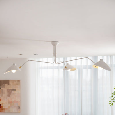 Lustra Minimalist Metal Ceiling Light Three Arm