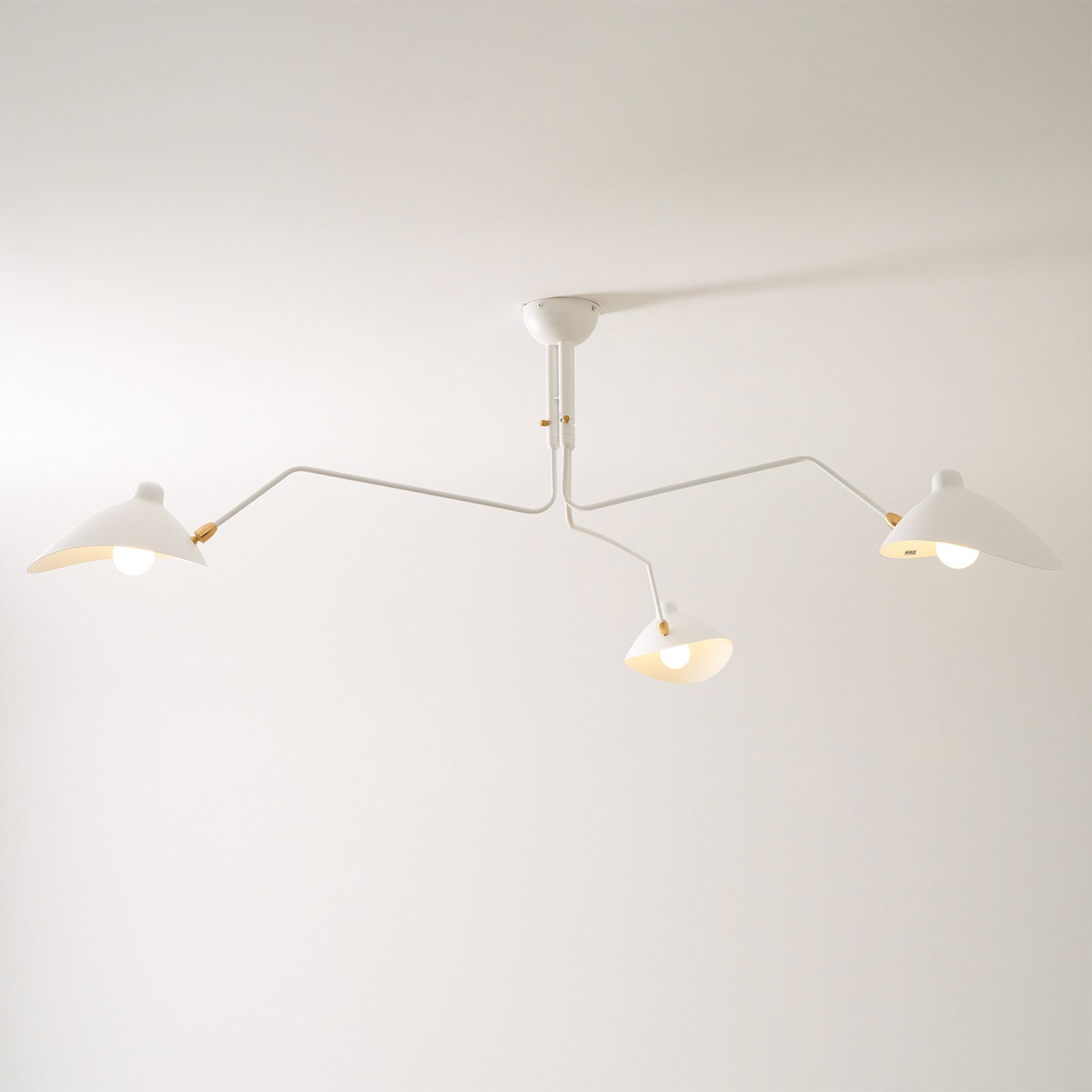 Lustra Minimalist Metal Ceiling Light Three Arm
