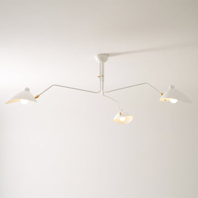 Lustra Minimalist Metal Ceiling Light Three Arm