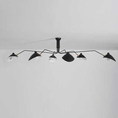 Lustra Minimalist Metal Ceiling Light Three Arm