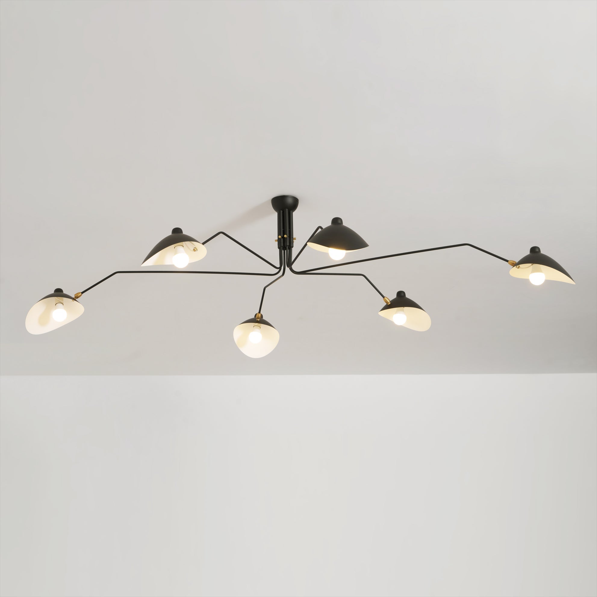 Lustra Minimalist Metal Ceiling Light Three Arm